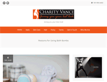 Tablet Screenshot of charityvance.net